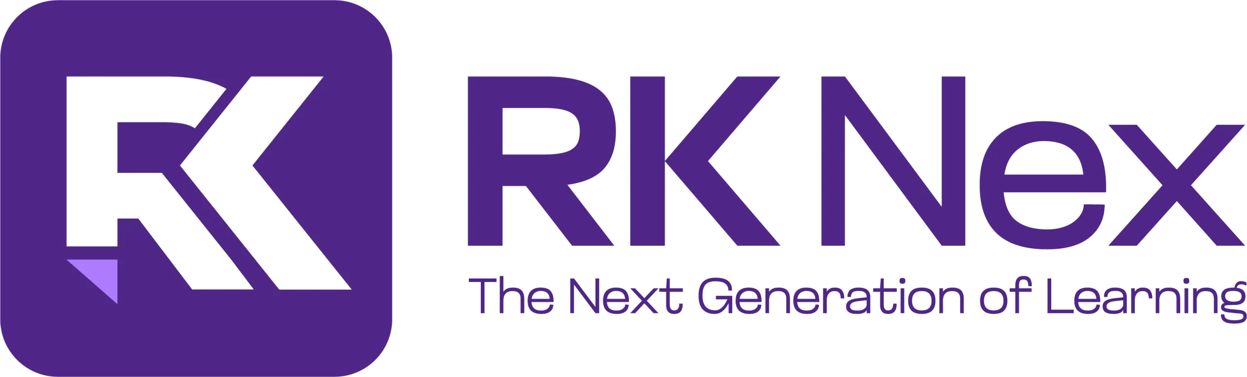 logo of rk nex learning